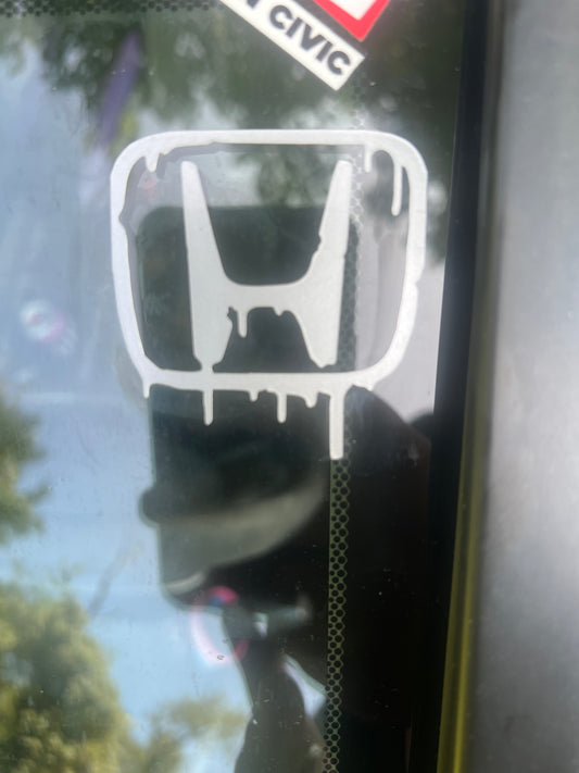 Honda Logo (Drippy)