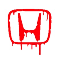 Honda Logo (Drippy)